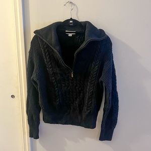 Nili Lotan for Target half size sweater, black, size XXS